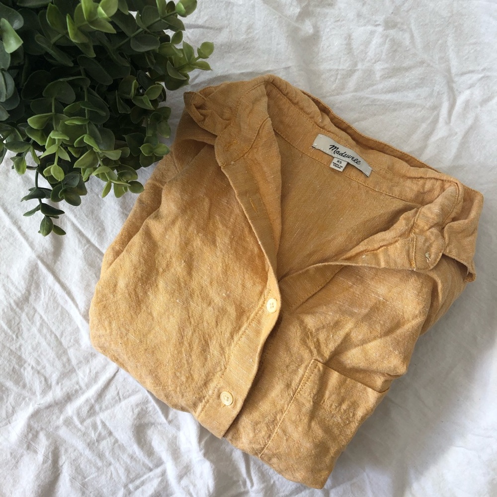 Madewell button-up blouse